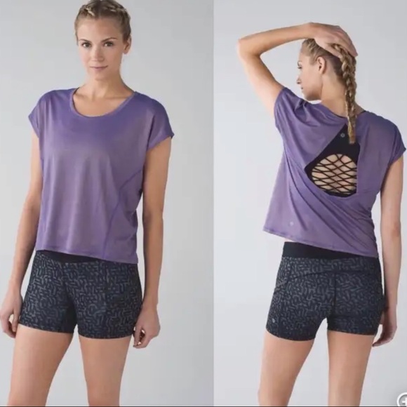 lululemon athletica Tops - Lululemon crop tee shirt